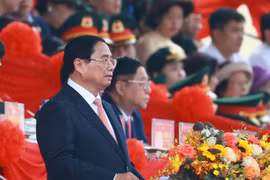 Hình ảnh diễu hành, diễu binh lễ kỷ niệm 70 năm chiến thắng Điện Biên Phủ 