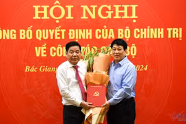 Trung tuớng Nguyễn Văn Gấu giữ chức Bí thư tỉnh Bắc Giang