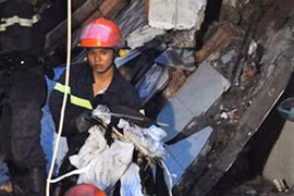 Bình gas nổ, nam thanh niên chết tại chỗ