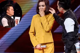Tùng Dương lau nước mắt cho nữ thí sinh The X-Factor 2016