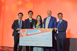 SV trường ĐH Hàng Hải Việt Nam giành HCB tin học văn phòng thế giới