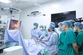 Phẫu thuật cho bệnh nhân ung thư tại Bệnh viện K