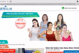 Viên sủi Keto Slim: Bị cảnh cáo vẫn vi phạm... coi thường pháp luật?