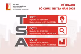 ĐHBK Hà Nội mở hệ thống đăng ký thi TSA vào 11h hôm nay