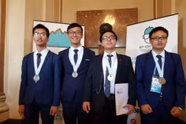 Việt Nam giành 4/4 huy chương Olympic Hóa học quốc tế