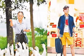 Gu ăn mặc cực chất của soái ca 71 tuổi