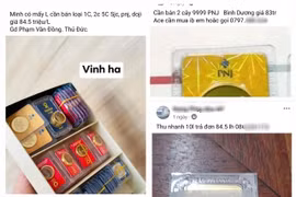 “Chợ mạng” nhộn nhịp mua bán vàng