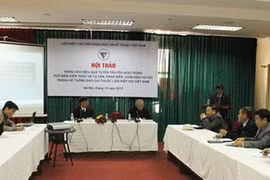 Hội thảo nâng cao hiệu quả tuyên truyền báo chí của LHHVN 