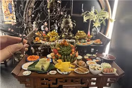 Sửng sốt “mâm cỗ” ngày Tết chuẩn bị kỳ công trong vòng 3 tháng