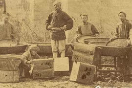 Ảnh tò mò cuộc sống ở Hồ Bắc, Trung Quốc năm 1874