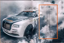 Rolls-Royce Wraith của 2 dân chơi Ukraine tham dự Gumball 3000 