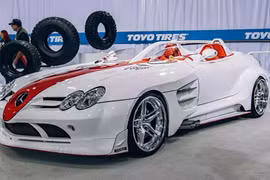 Cận cảnh Mercedes-Benz SLR McLaren Speedster mui trần cực đỉnh