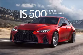Cận cảnh xe sang Lexus IS 500 F Sport Performance giá chỉ từ 1,28 tỷ 