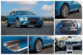 Cận cảnh xe siêu sang Bentley Continental GT V8 Mulliner hơn 21 tỷ đồng 