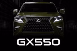 SUV hạng sang Lexus GX GX550 mạnh mẽ, nhiều trang bị mới 