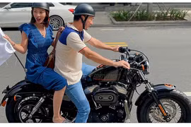 Chiếc Harley-Davidson 48 hơn nửa tỷ đồng - Thu Trang tặng Tiến Luật