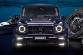 "Soi" chi tiết Mercedes-AMG G63 Brabus 900 Deep Blue hơn 14 tỷ đồng