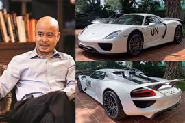 Porsche 918 Spyder hơn 60 tỷ đồng, độc nhất Việt Nam của "Qua Vũ" 