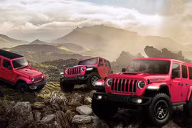 Jeep Wrangler màu hường “bán chạy như tôm tươi" tại Mỹ
