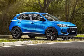 MG ZS 2025 sắp bán tại Việt Nam lộ diện, đẹp như BMW X1