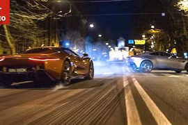 Siêu xe Anh “đại náo” London trong “siêu phẩm” 007 Spectre