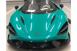 Siêu xe McLaren 765LT "cập bến" Lào, màu sơn độc nhất Đông Dương