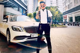 Giang hồ mạng Hoàng Tử Gió sở hữu xe sang Mercedes-Benz S-Class 'độ' Maybach 