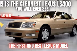 Lexus LS400 của cha và con, chạy hơn 226.000km vẫn như "đập hộp"