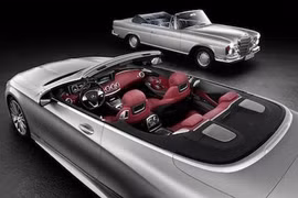Mercedes tiếp tục “tung hình” hé lộ S-Class mui trần mới