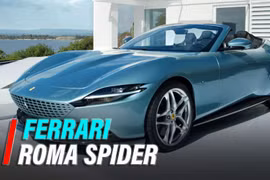 Ferrari Roma Spider 2024 mui trần mềm từ 280.000 USD 