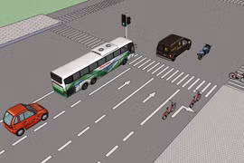 8 vạch kẻ đường người lái ô tô phải biết để tránh bị mất tiền 