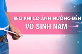 Bác sĩ báo động tình trạng nam giới vô sinh do béo phì