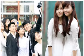 Teen trường Ams thỏa sức "tự sướng" trong Ngày hội áo dài