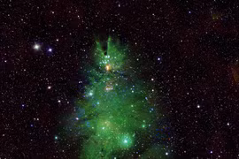 NASA phát hiện "cây thông Noel" lấp lánh trong Dải Ngân hà