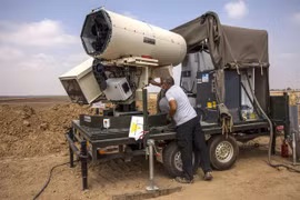 Israel thử nghiệm thành công hệ thống phòng không laser