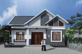 10 mẫu nhà cấp 4 mái thái phổ biến nhất hiện nay 