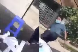 Video: Làm rõ vụ người đàn ông quát “Biến!” rồi đạp đổ bàn làm việc của nhân viên y tế