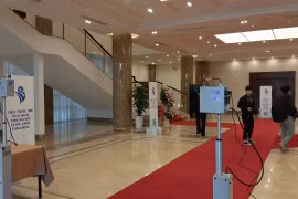 "Siêu tốc" nghiên cứu robot đo nhiệt độ trán từ xa Made in Việt Nam