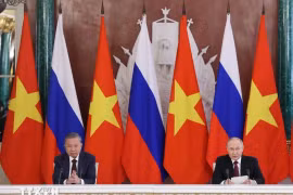 Tổng Bí thư Tô Lâm hội đàm với Tổng thống Nga Vladimir Putin