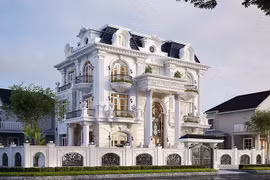 Cuộc sống thượng lưu trong những biệt thự tân cổ điển 3 tầng kiểu Pháp