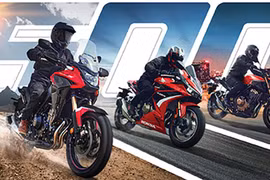 Honda tung liền bộ 3 xe phân khối lớn CB500 nhập khẩu, giá từ 185 triệu đồng