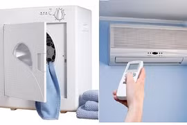 Trời nồm ẩm, nên lắp máy sấy hay điều hòa?