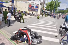 Công an khám nghiệm 1 vụ án trước đó.
