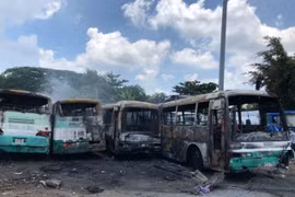 Hiện trường vụ việc.