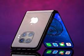 iPhone màn hình gập đẹp xuất thần, ăn đứt công nghệ của Samsung