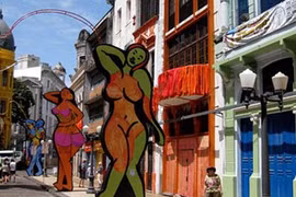 Chốn ăn đầy màu sắc nghệ thuật chơi ở Brazil