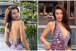 Á hậu Kim Duyên gây chú ý khi diện bikini đầy quyến rũ