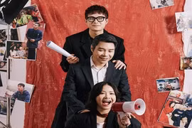 NSND Công Lý lần đầu làm điều này cùng hai con