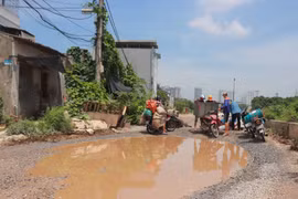 Đoạn đường 2,1 km giữa Hà Nội thi công gần 20 năm chưa xong