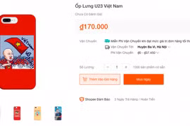 Ốp lưng smartphone in hình cổ vũ đội tuyển Việt Nam đắt khách
